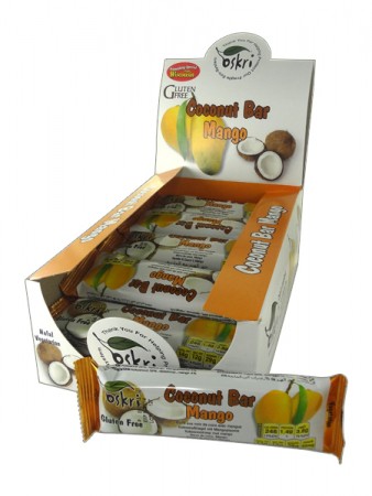 OSKRI Tyčinka kokos-mango 53g / 1,19 € s DPH 